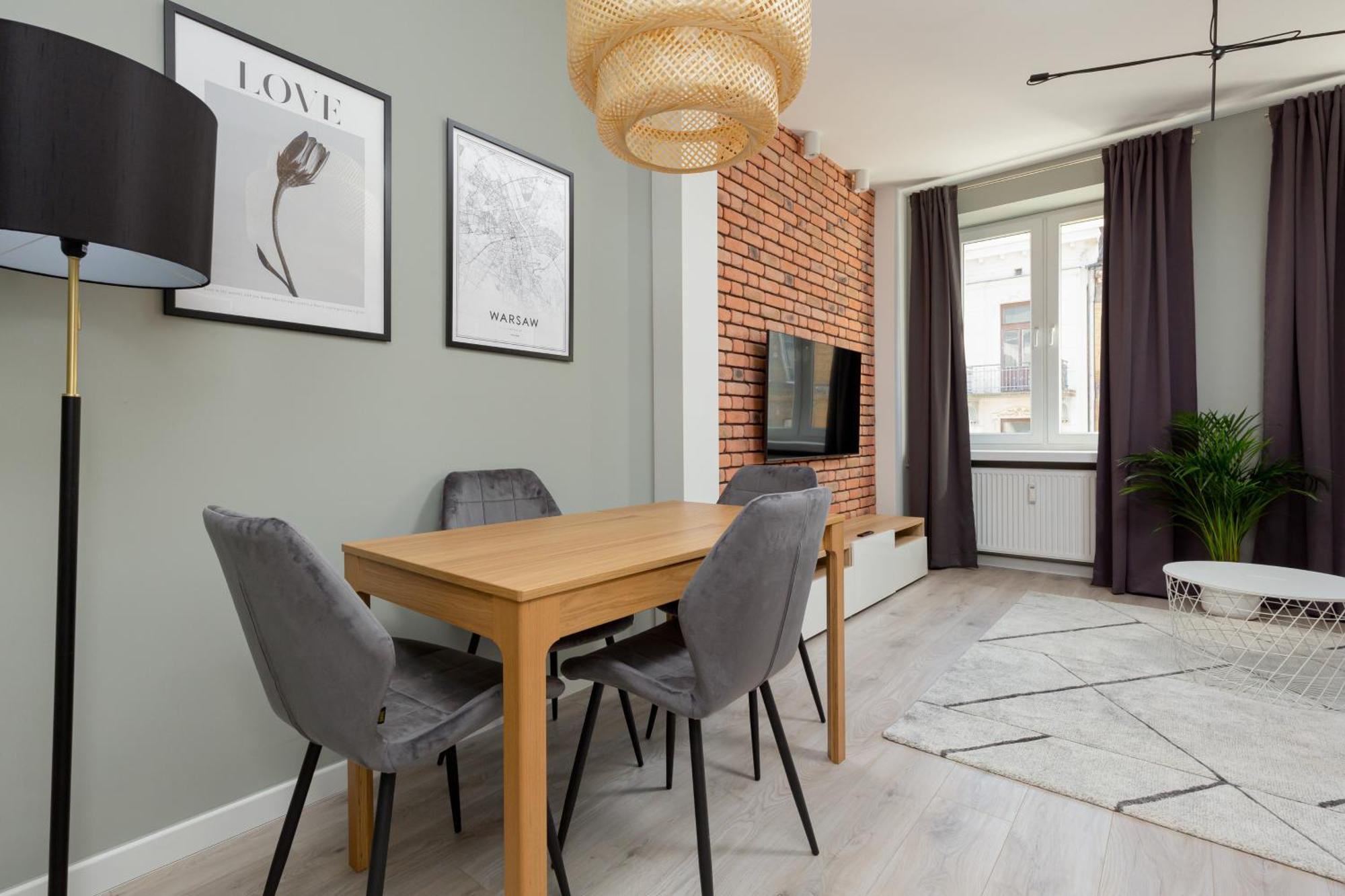 Central Apartment Emilii Plater By Noclegi Renters Warschau Exterior foto